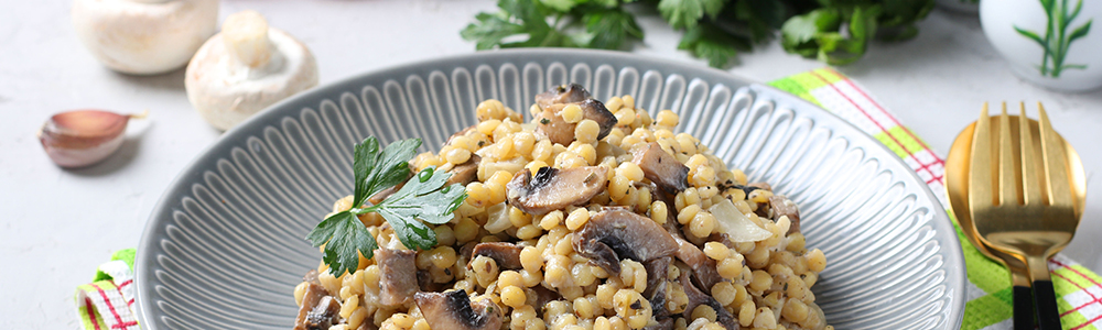 Cuscus cu ciuperci