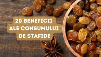 20 de beneficii ale consumului de stafide