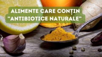 Alimente care conțin "antibiotice naturale"