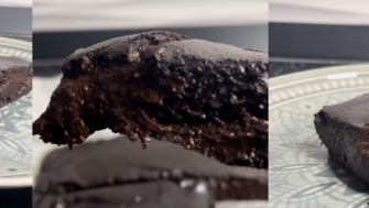 Prăjitură cremoasă cu cacao