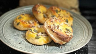 Mini-chifle din făină de migdale