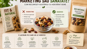 Marketing sau sănătate? Cum recunoști gustările cu adevărat bune.
