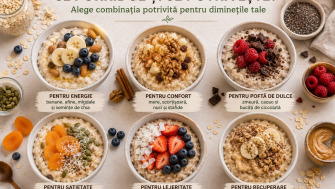 Ce porridge ți se potrivește? Ghid pentru alegerea combinației potrivite