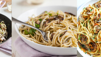 Spaghete cu ciuperci