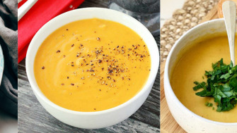 Supa crema de linte galbena