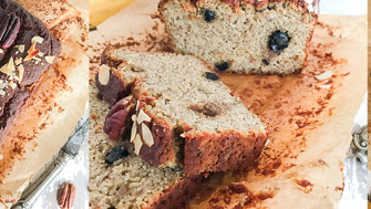 Banana bread cu faina de migdale