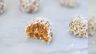 Carrot cake bites