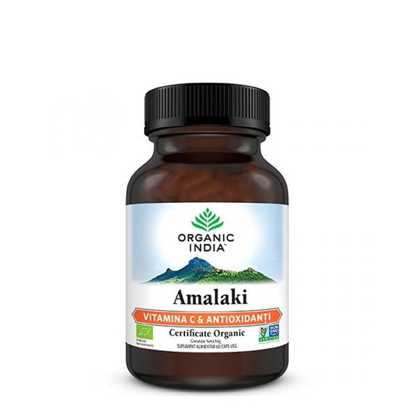 Amalaki - Vitamina C Antioxidanti Naturali (fara gluten) BIO Organic India - 60 cps
