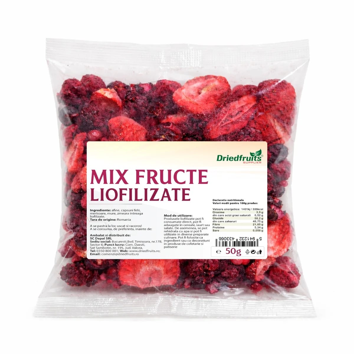 Driedfruits – Nuci & Alune, Fructe Uscate, Produse Bio