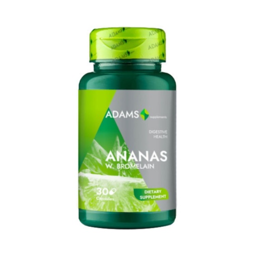 Ananas W. Bromelain Adams Supplements - 30 capsule