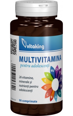 Multivitamina pentru adolescenti Vitaking - 90 comprimate