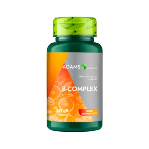 B-Complex Adams Supplements - 30 capsule