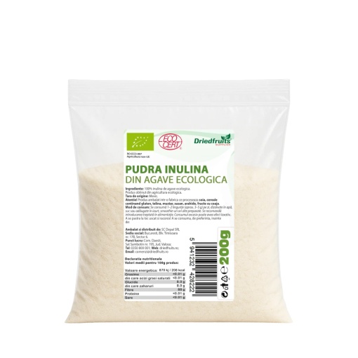 Ce este pudra de inulina din agave si cum se consuma