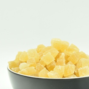 Ananas confiat cuburi - 100 g - Img 2