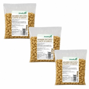 Arahide decojite coapte si sarate (Argentina) - 3 bucati x 500 g
