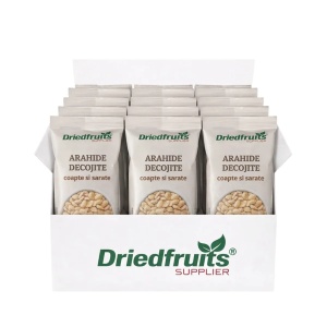 Arahide decojite coapte si sarate (Argentina) cu ulei de floarea soarelui - 70 g - (Pachet 13+3 gratis)
