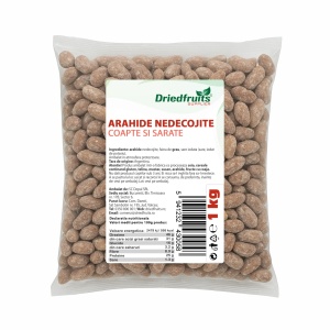 Arahide nedecojite coapte si sarate (Argentina) - 1 kg