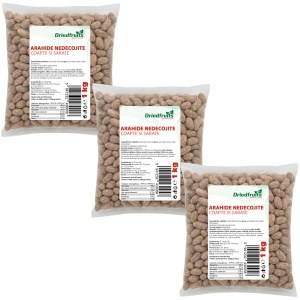 Arahide nedecojite coapte si sarate (Argentina) - 3 bucati x 1 kg