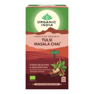 Ceai Tulsi (Busuioc Sfant) Masala Chai (fara gluten) BIO Organic India - 52.50 g