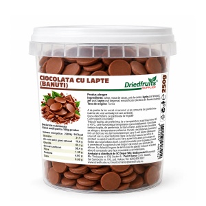 Ciocolata cu lapte (banuti) - 250 g