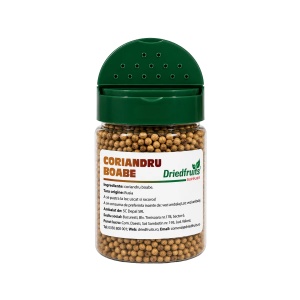 Coriandru boabe (borcan) - 50 g