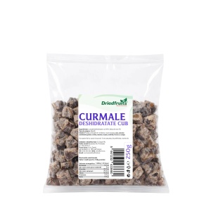 Curmale deshidratate cuburi - 250 g