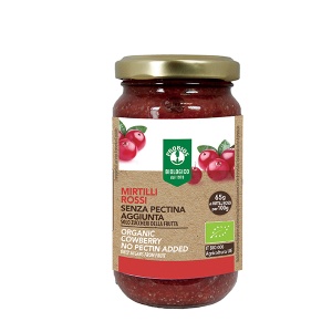 Dulceata de merisoare (fara zahar, gluten, pectina) BIO Probios - 220 g