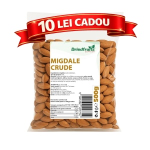 Migdale crude calitatea I - 500 g