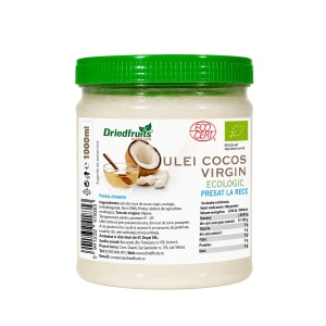 Ulei cocos virgin BIO (presat la rece) - 1000 ml - Img 2
