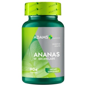 Ananas W. Bromelain Adams Supplements - 90 capsule