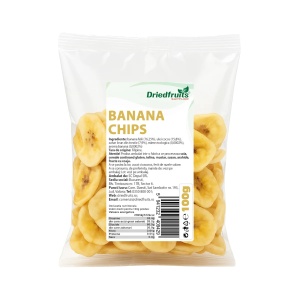 Banana chips confiata - 100 g