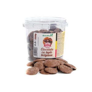 Ciocolata cu lapte belgiana (banuti) - 250 g
