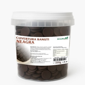 Cuvertura banuti neagra - 350 g