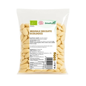 Migdale decojite crude BIO - 500 g