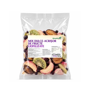 Mix dulce acrisor de fructe liofilizate - 100 g