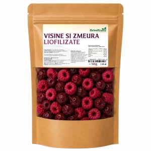 Mix visine si zmeura liofilizate - 50 g