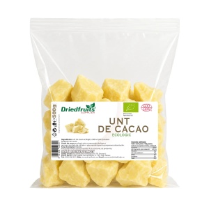 Unt cacao alimentar dezodorizat BIO - 500 g