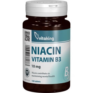 Vitamina B3 (Niacina) 100 mg Vitaking - 100 comprimate