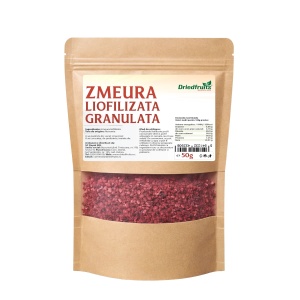 Zmeura (fructe) liofilizate granulate - 50 g