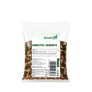 Amestec miez & seminte crude - 200 g
