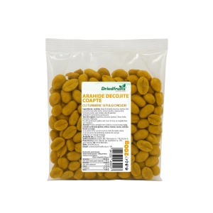 Arahide decojite coapte cu fulgi drojdie si turmeric (Argentina) - 200 g