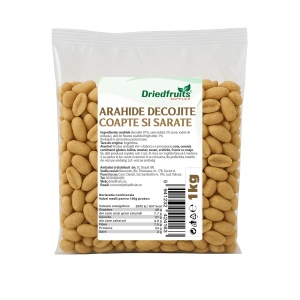 Arahide decojite coapte si sarate (Argentina) - 1 kg