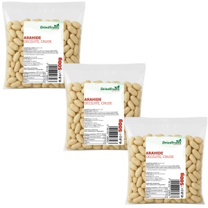 Arahide decojite crude (Argentina) - 3 bucati x 500 g