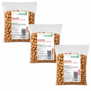 Arahide nedecojite crude (Argentina) - 3 bucati x 500 g