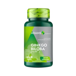 Ginkgo Biloba 240 mg Adams Supplements - 60 capsule