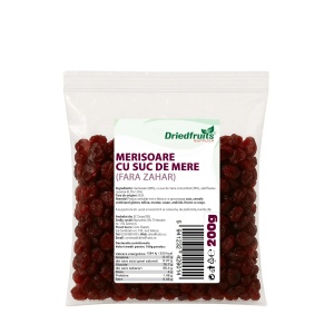 Merisoare cu suc de mere (fara zahar) - 200 g