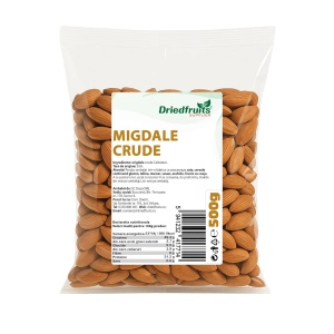 Migdale crude calitatea I - 500 g