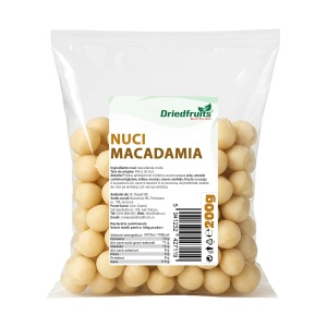 Nuci macadamia crude - 200 g