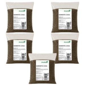 Seminte chia - 5 bucati x 1 kg