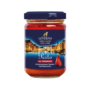 Sos pesto Arrabiata Leverno - 125 g